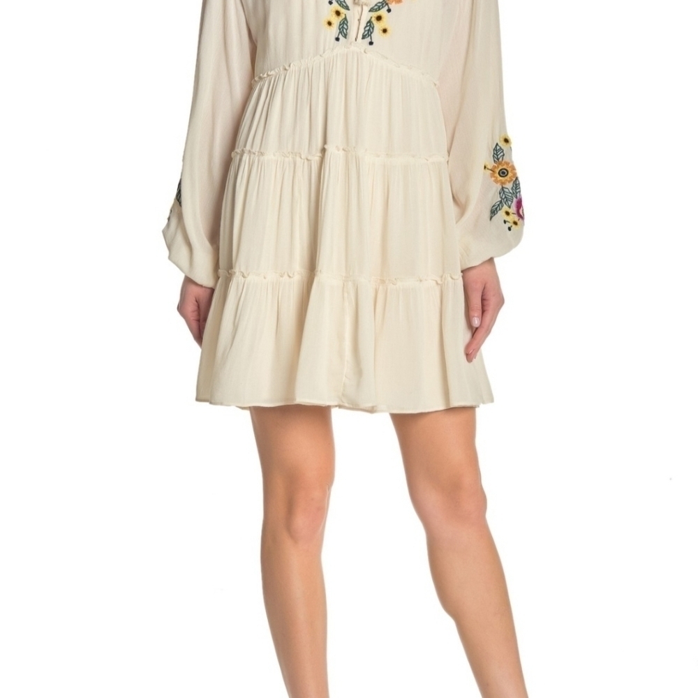 FREE PEOPLE Boho Embroidered Dress - Picture 5 of 8